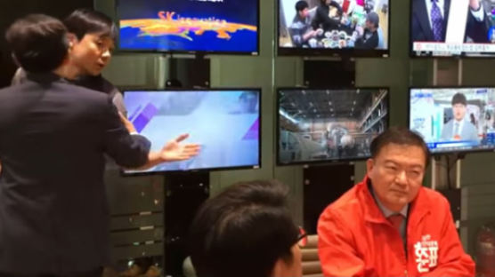 SBS 항의 방문을 규탄한 노조에게 한국당 의원들이 보인 반응