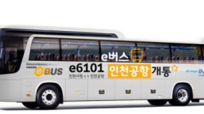 인천공항~인천 시내 사전예약제 버스 운행