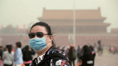베이징 휩쓴 이 황사 … 오늘 한반도 덮는다