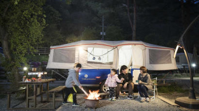 음식만 챙겨가면 된다…하룻밤 4만원짜리 럭셔리 캠핑