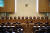 2016년 8월 26일 권선택 대전시장의 선거법 위반혐의에 대한 상고심 선고를 앞두고 법대에 앉아있는 대법관들. [중앙포토]