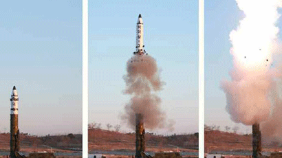 북한 탄도미사일 발사 감행에 대한 청와대 성명 “안전에 대한 엄중한 도전” 