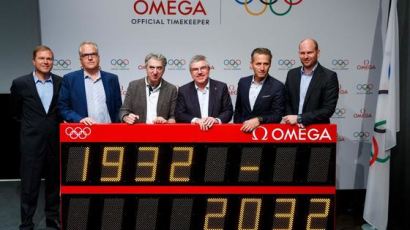 오메가 '올림픽과 100년' ··· IOC 파트너십 2032년까지 연장