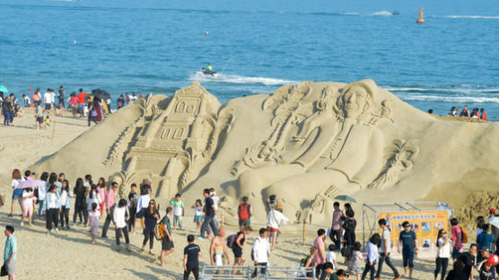 "모래로 그리는 행복과 추억"-해운대모래축제 26~29일 개최