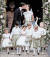 케이트 미들턴 영국 왕세손빈의 여동생 필리파가 20일 결혼식 후 신랑 제임스 매슈스와 키스하고 있다. 오른쪽에서 둘째는 화동으로 나선 조지 왕자. 작은 사진은 미들턴 왕세손빈과 샬럿 공주. [AP=연합뉴스]