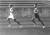 손기정 선수(왼쪽)와 남승룡 선수가 1936년 6월 베를린 올림픽을 앞두고 독일 현지에서 적응 훈련을 하고 있다. [사진 서울시]