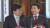 손석희 앵커와 노무현 전 대통령이 함께 MBC '100분 토론'에 출연했다. [사진 MBC 방송 캡처]