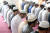이슬람 금식 성월인 라마단이 27일 시작됐다. 우리나라에서는 일요일인 28일 대구이슬람사원에 모인 무슬림이 기도하고 있다. 프리랜서 공정식
