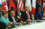 이탈리아에서 열린 G7 정상회담에서 통역용 헤드폰을 쓰지 않았다며 구설에 오른 도널드 트럼프 미국 대통령. 다른 정상의 자리에 놓여있는 헤드폰이 보이지 않는다. [AP 연합뉴스]