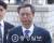우병우 전 청와대 민정수석이 영장실질심사를 받기위해 서울 서초동 중앙지법으로 출석하고 있다. 전민규 기자