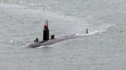  [서소문사진관]미 핵추진 잠수함 ‘샤이엔’ 현충일인 6일 부산 입항