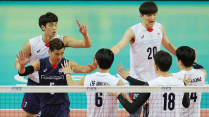 한국 남자배구, 일본에 완패…월드리그 3승3패
