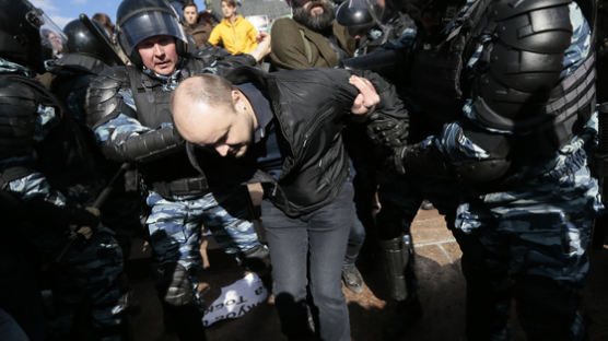 러시아서 역대 최대 반정부 시위 이뤄지나…"오후 2시 집결"