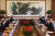 지난달 16일 베이징 댜오위타이 영빈관에서 시진핑 중국 국가주석(오른쪽 네번째)이 일본 집권 자민당의 니카이 도시히로 간사장 일행과 회담하고 있다. [로이터=뉴스1] 