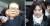 2017년 1월20일‘블랙리스트 의혹’ 김기춘 전 대통령 비서실장(왼쪽)과 조윤선 전 장관(오른쪽)은 영장실질심사 다음날 새벽 구속됐다.[중앙포토]