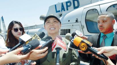 자넷 김, 아시아계 여성 최초 LAPD 헬기 파일럿