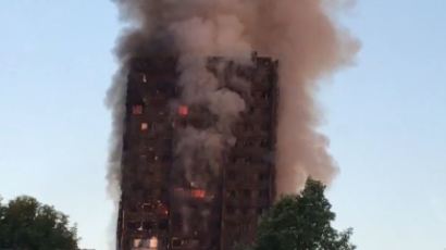 英 정부, 그렌펠 타워 화재 이재민에게 5500파운드씩 긴급 지원