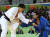 리우올림픽 남자 73kg급에 출전한 유도국가대표 안창림(왼쪽). [올림픽사진공동취재단]