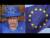 엘리자베스 2세 영국 여왕이 쓴 모자가 유럽연합(EU) 국기와 닮아 화제가 되고 있다. [CNN 캡처]
