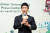 22일 서울시 중구 더플라자호텔에서 개최된 ‘2017 펀 타이베이(Fun Taipei)’ 자유여행 특가상품 발표 기자간담회 특별 게스트 양학선 선수가 인사말을 하고 있다.  