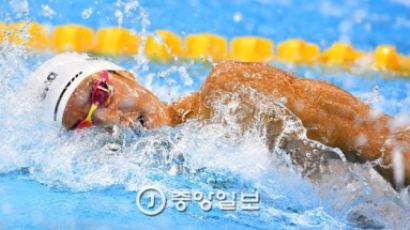 박태환 로마대회 400m 우승, 대회 2관왕…내달 세계선수권대회 '청신호'