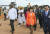 지난해 5월 동아프리카를 순방 중인 박근혜 전 대통령이 코리아에이드 사업현장인 우간다 음피지 주의 농업지도자 연수원을 시찰했다. [청와대사진기자단]