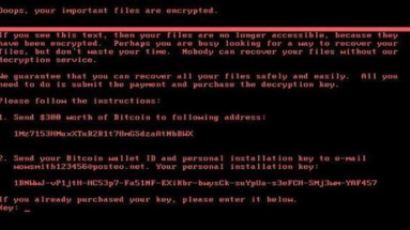 '워너크라이' 유사 '페트야 랜섬웨어' 확산…감염시 PC부팅 불가