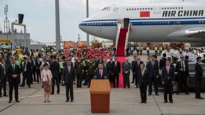  시진핑 주석 취임 후 첫 홍콩 방문…주권 반환 20주년 맞아