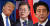 왼쪽부터 도널드 트럼프 미국 대통령, 문재인 대통령, 아베 신조 일본 총리.