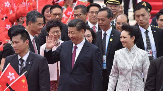 시진핑, ‘홍콩반환 20돌’ 맞춰…美 “홍콩 시민ㆍ언론자유 침해 우려”