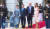 왼쪽부터 김정숙 여사, 문재인 대통령, 도널드 트럼프 미국 대통령, 멜라니아 여사 [사진 유튜브 New China TV 영상 캡처]