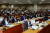 사법 개혁을 논의하는 전국법관대표회의가 지난달 19일 경기도 고양시 사법연수원에서 열렸다. [뉴시스]