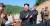   북한 김정은이 4일 실시한 대륙간탄도미사일(ICBM) &#39;화성-14&#39; 발사 후 기뻐하고 있다. [노동신문=연합뉴스]