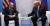 7일 첫 회동한 도널드 트럼프 미국 대통령(오른쪽)과 블라디미르 푸틴 러시아 대통령. [AP=연합뉴스]
