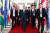 문재인 대통령이 8일 오후 (현지시간) 독일 함부르크 메세에서 열린 G20 정상회의 세션4 일정을 마친 뒤 나오고 있다. [청와대 제공]
