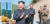 북한 김정은 노동당 위원장이 지난 4일 대륙간탄도미사일(ICBM)이라고 주장한 화성-14형 탄도미사일 발사 성공을 지켜보며 박수 치고 있다. [조선중앙통신] 