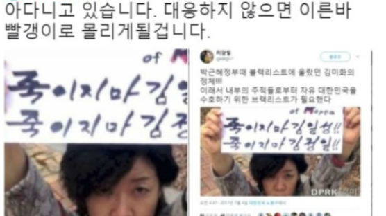 “죽이지마 김정일”김미화, 종북몰이에 법적 대응