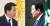 임종석 청와대 대통령 비서실장(왼쪽)과 박주선 국민의당 비상대책위원장. [중앙포토]