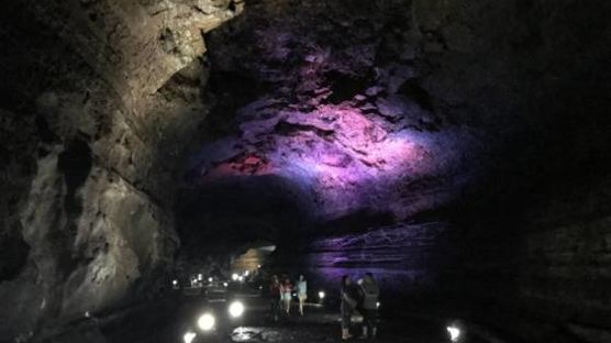 [굿모닝 내셔널]20만년전 크로마뇽인 처럼 영상 15도 제주 용암굴 지하세계로 떠나는 피서