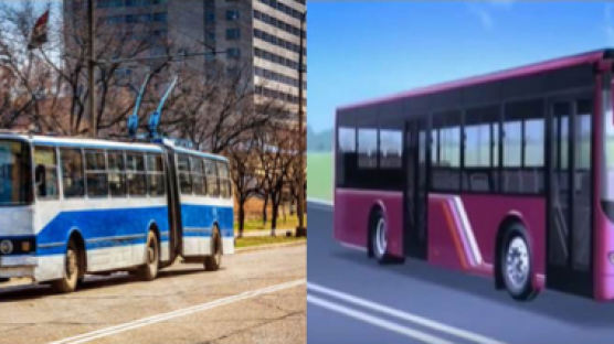 북한 시내버스, 자주색으로 바뀌나