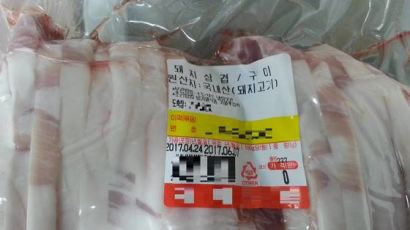 칠레·멕시코산 돼지고기를 국내산으로 둔갑…양심불량 업체들 무더기 적발