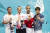 2017 삼순 데플림픽 대회 3일차인 20일 유도 남자 60kg에서 동메달을 획득한 한명진이 시상식에서 기념촬영을 하고 있다(맨 오른쪽). [사진 대한장애인체육회]