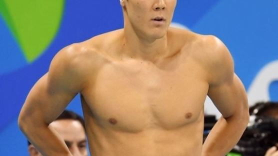 박태환, 세계선수권 자유형 400m 4위…쑨양 금메달