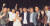 김상조 공정거래위원장(사진 가운데)과 정부세종청사 주재 기자들. [사진 국민일보 이성규 기자 페이스북]