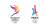 2024년 올림픽 개최권을 놓고 경쟁한 LA와 파리 올림픽유치위원회가 각각 공개한 2024 올림픽 엠블럼. [IOC 트위터]