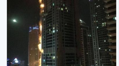 “두바이 84층 아파트 화재, 인명 피해 없이 2시간 만에 진압” 