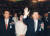 1995년 9월 5일 올림픽 펜싱경기장에서 열린 새정치 국민회의 창당대회에서 김대중 총재가 대의원들에게 인사하고 있다. [중앙포토]