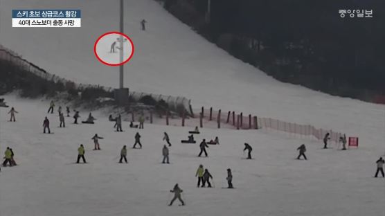 스키 초보 10대 직활강 … 부딪힌 40대 보더 사망