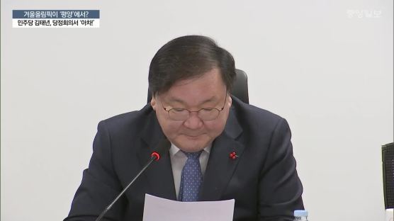 겨울올림픽이 '평양'에서?…민주당 김태년, 당정 회의서 '아차!'