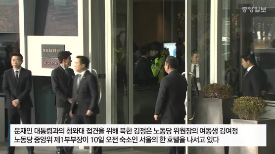 [속보] 김영남·김여정 청와대 도착…문 대통령과 접견·오찬